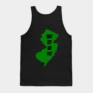 NJ What Exit Are You Tank Top